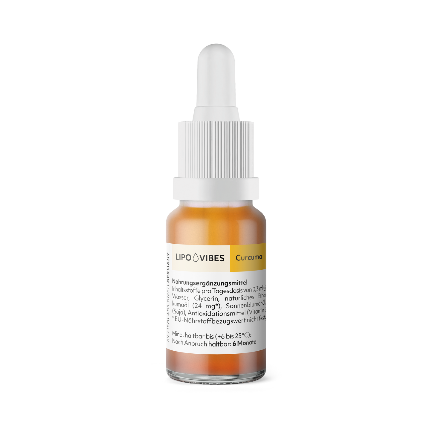 LipoVibes Curcuma - Traditioneller Pflanzenstoff mit antientzündlichen Effekten