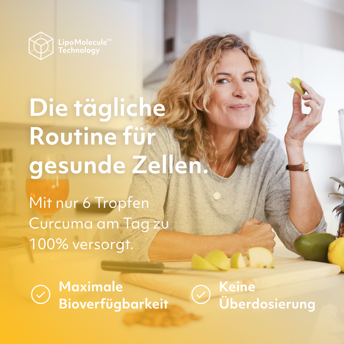 LipoVibes Curcuma - Traditioneller Pflanzenstoff mit antientzündlichen Effekten