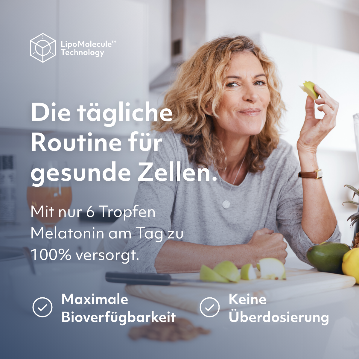 LipoVibes Melatonin - natürliche Einschlafhilfe