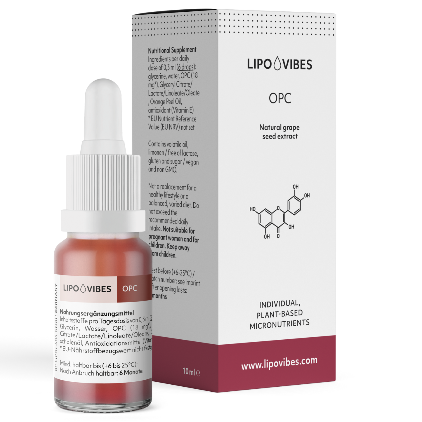 LipoVibes OPC - natürliches Traubenkernextrakt